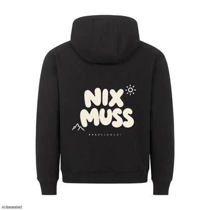Schwarz – Unisex Hoodie