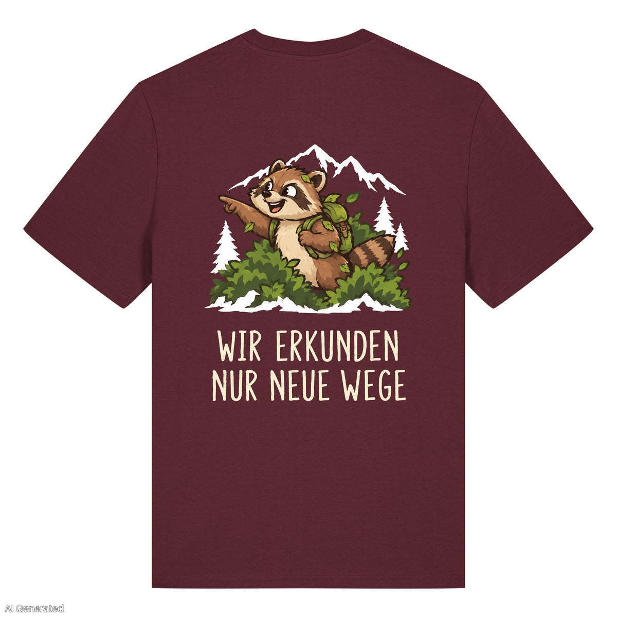 Burgunder – Unisex T-Shirt