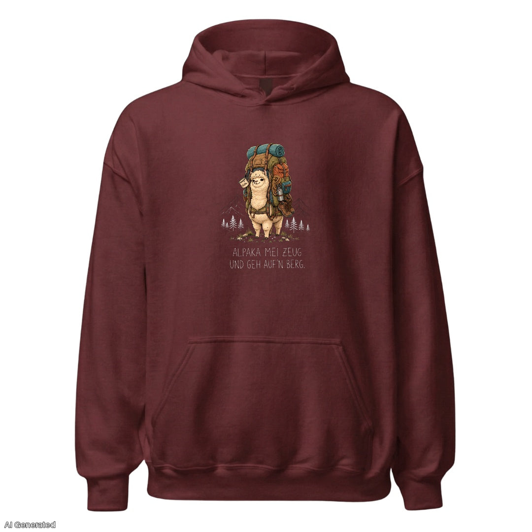 Burgunder – Unisex Hoodie