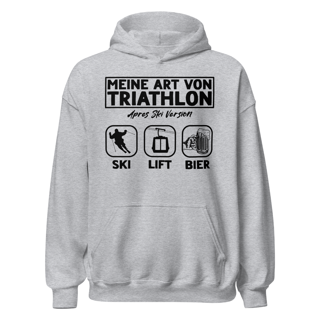 Apres Ski Triathlon Hoodie Unisex