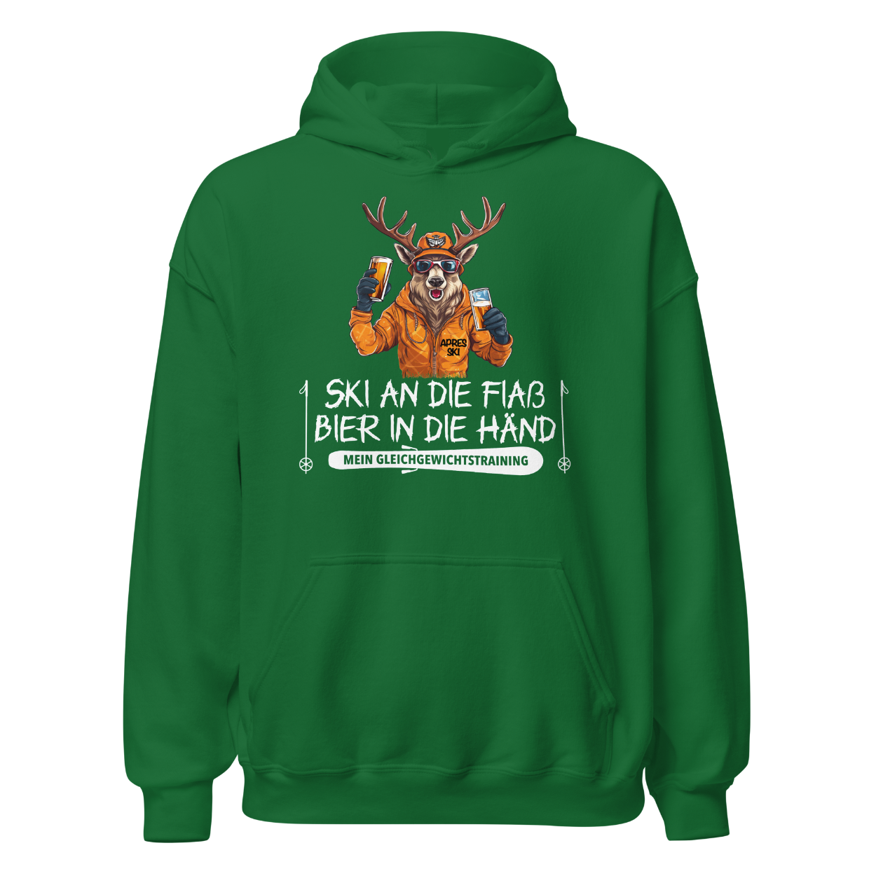 Apres Ski Gleichgewicht Hoodie Unisex