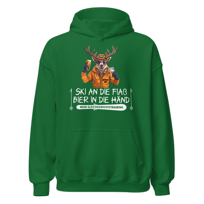 Apres Ski Gleichgewicht Hoodie Unisex