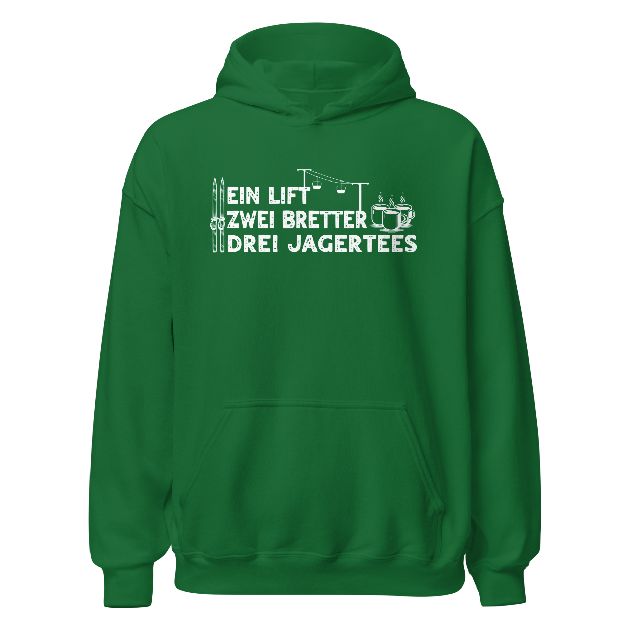 Lift Bretter Jagertee Hoodie Unisex