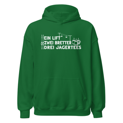 Lift Bretter Jagertee Hoodie Unisex