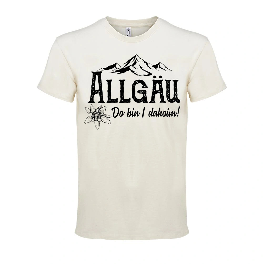 Dahoim T-Shirt Unisex in Natural – Vorderansicht mit dem Motiv Dahoim.
