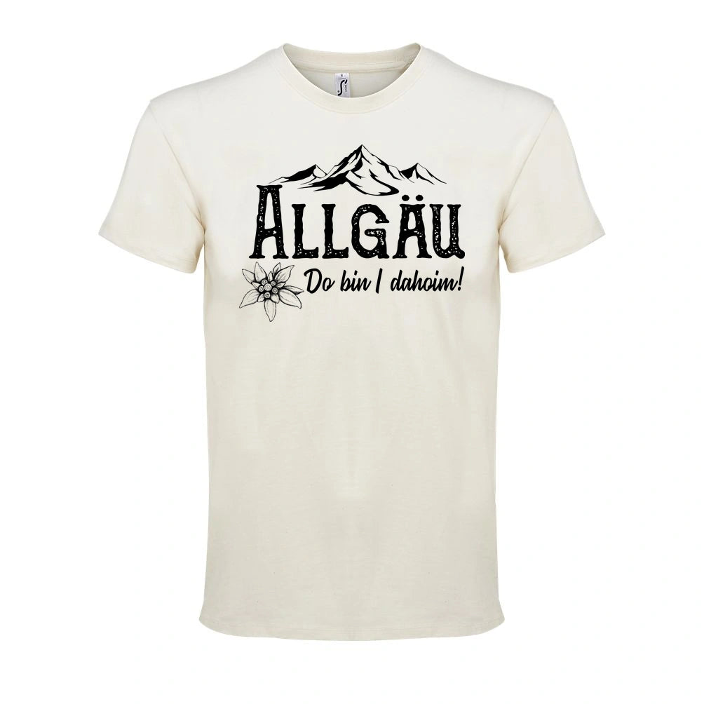 Dahoim T-Shirt Unisex in Natural – Vorderansicht mit dem Motiv Dahoim.