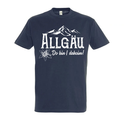 Dahoim T-Shirt Unisex in Navy – Vorderansicht mit dem Motiv Dahoim.