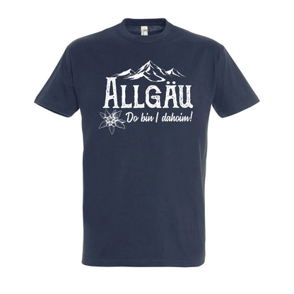 Dahoim T-Shirt Unisex in Navy – Vorderansicht mit dem Motiv Dahoim.