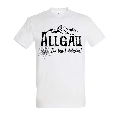 Dahoim T-Shirt Unisex in White – Vorderansicht mit dem Motiv Dahoim.
