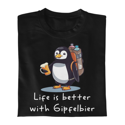 Life Is Gipfelbier Premium T-Shirt Unisex