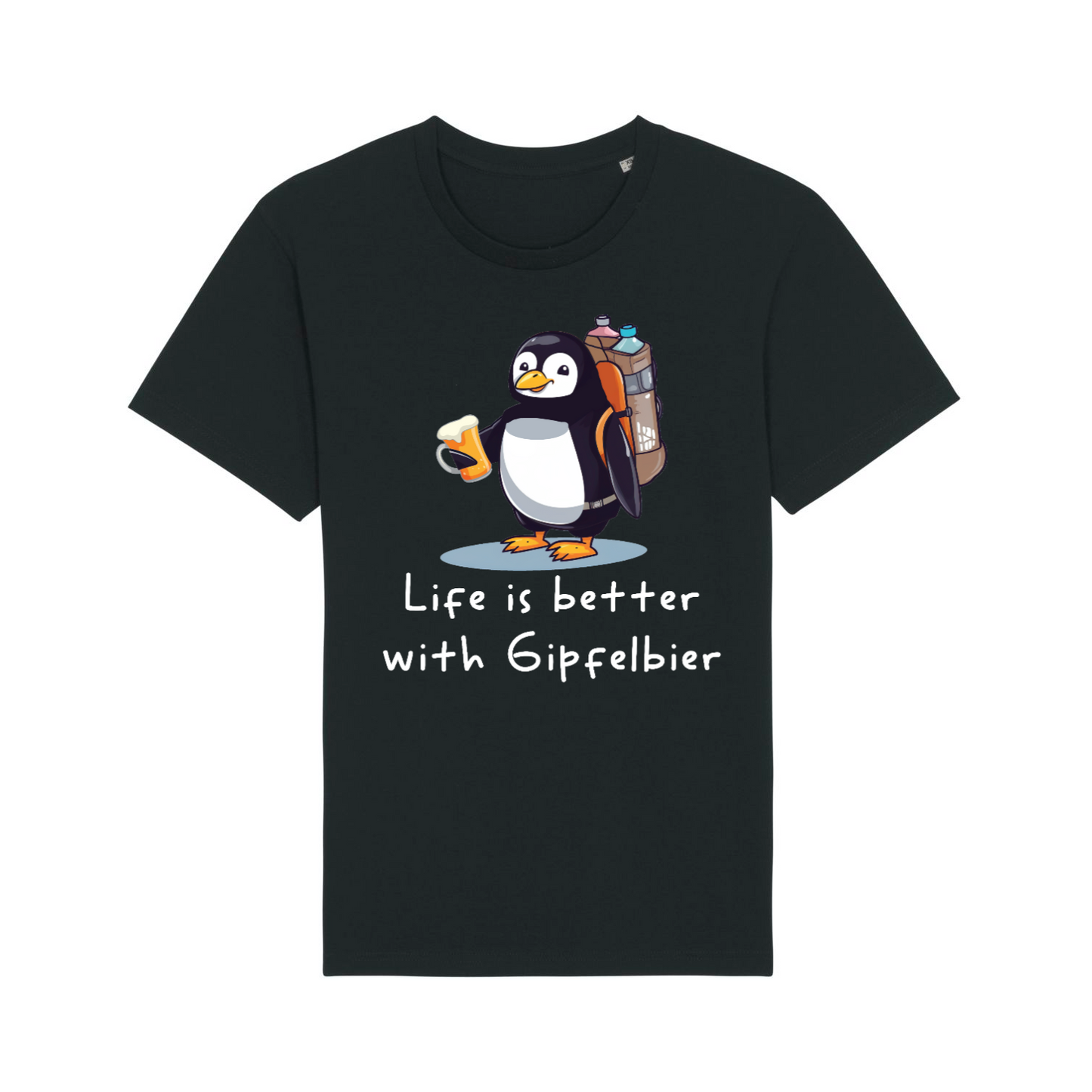 Life Is Gipfelbier Premium T-Shirt Unisex