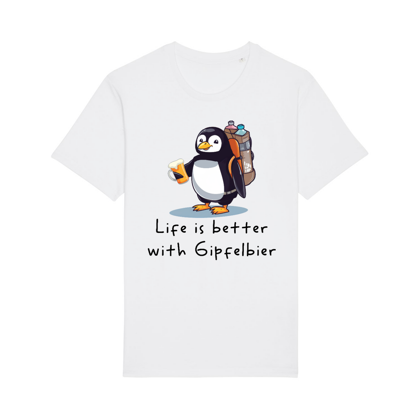 Life Is Gipfelbier Premium T-Shirt Unisex