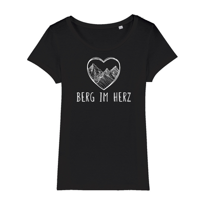 Berg im Herz Frauen Shirt