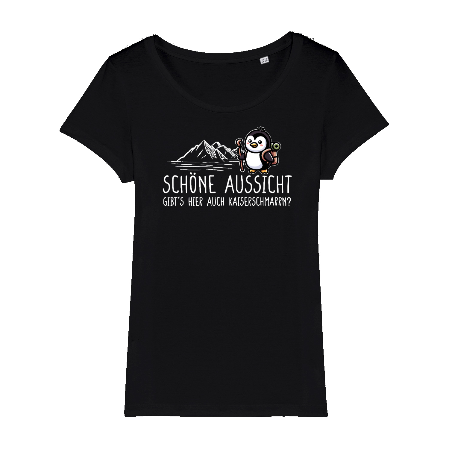 Schöne Aussicht Bio Frauen Shirt mit Spruch, weitere Ansicht