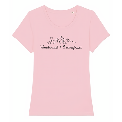 Wanderlust Premium T-Shirt Damen