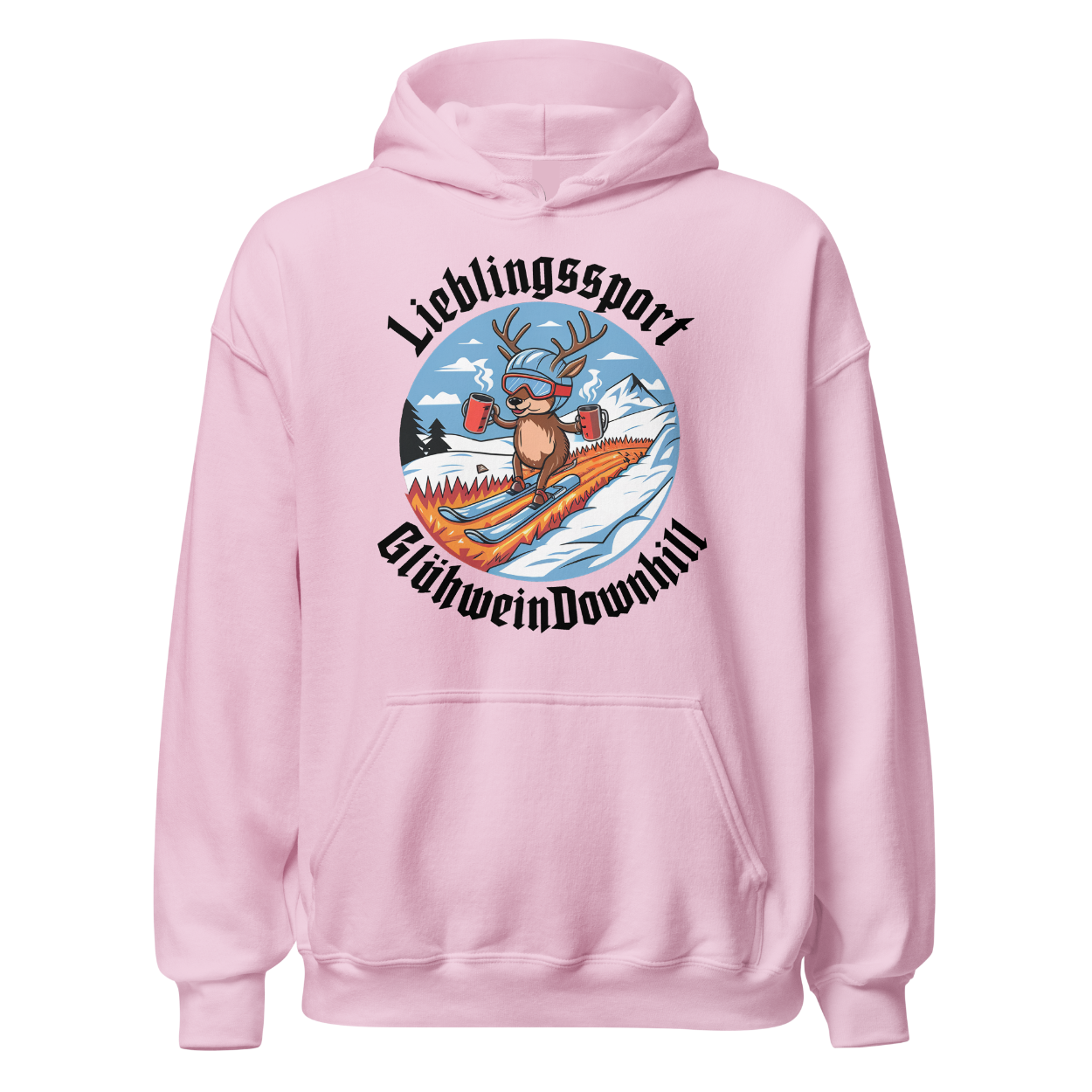 Glühweindownhill Hoodie Unisex