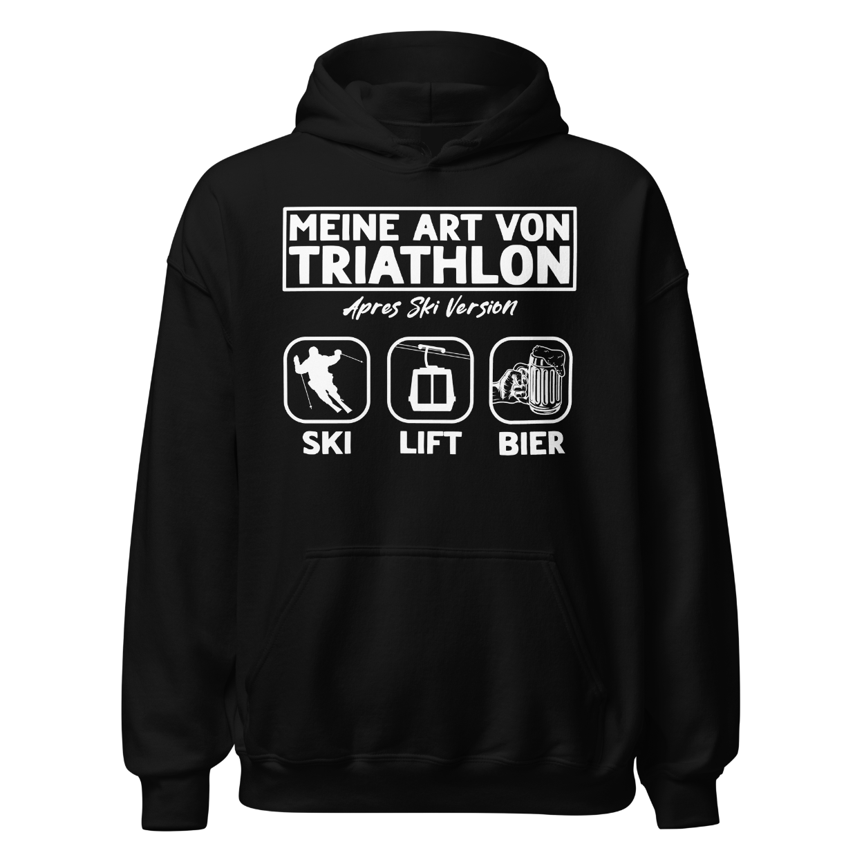 Apres Ski Triathlon Hoodie Unisex