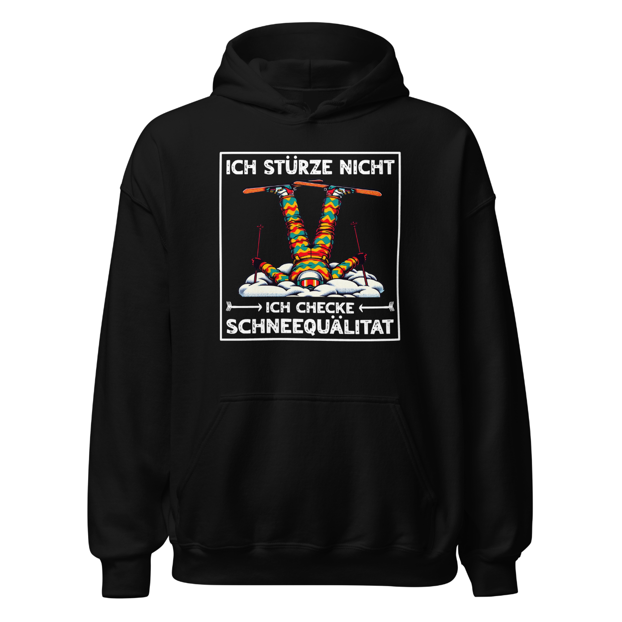 Schneequalität Hoodie Unisex