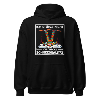 Schneequalität Hoodie Unisex