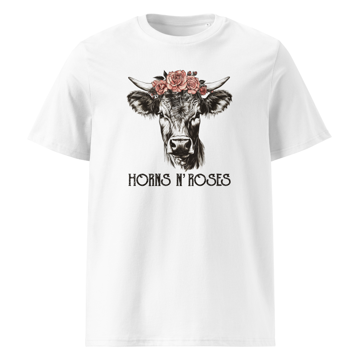 Horns N´ Roses Premium T-Shirt Unisex