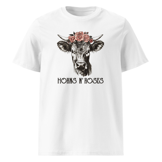 Horns N´ Roses Premium T-Shirt Unisex