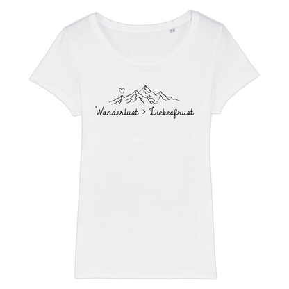 Wanderlust Premium T-Shirt Damen