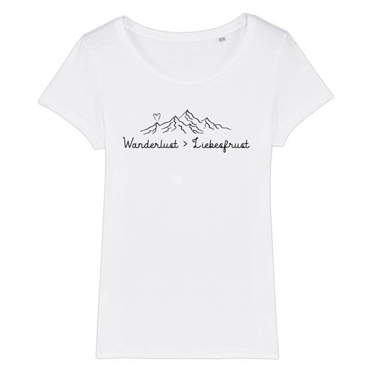 Wanderlust Premium T-Shirt Damen