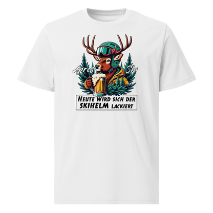 Skihelm Premium T-Shirt Unisex